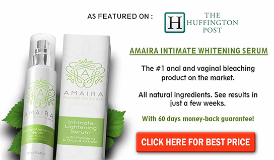 Amaira intimate whitening serum banner